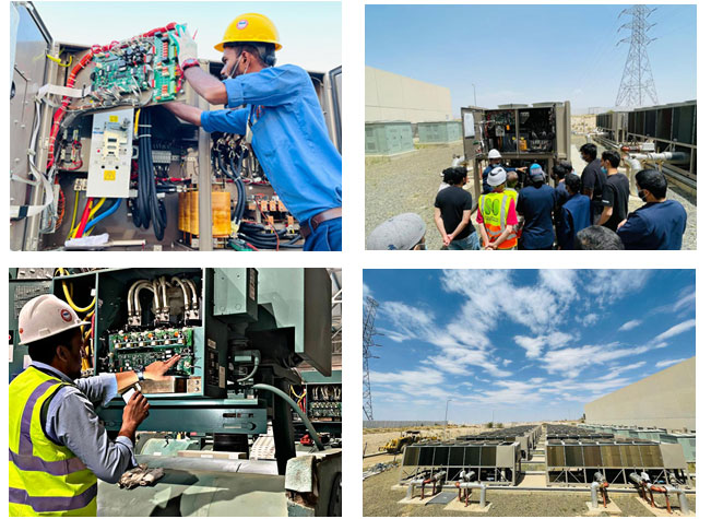 SB Group engineers on site